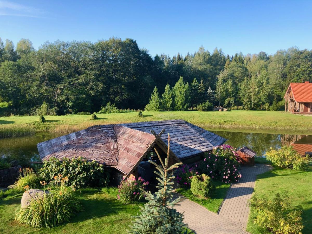 Hotel Jurvinge à Zadvainai Extérieur photo